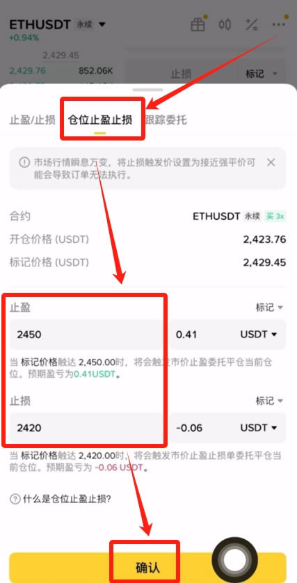 止损委托的特点是_目录合约交易价格止盈设置_目录合约交易价格止损设置