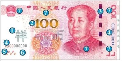 央行将发行2015年版百元人民币,票面有这些变化